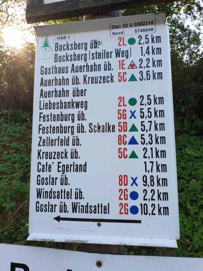 Fewo Nina Exklusiv Design Mit Bergblick Goslar Bagian luar foto